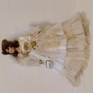 Angel 18" Doll with Feather Wings
